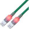 Easylan CS1OTCDCD0010 RJ45 síťové kabely, propojovací kabely CAT 6 S/FTP 1.00 m tyrkysová dvoužilový stíněný, bez halogenů, samozhášecí 1 ks Easylan CS1OTCDCD0010 RJ45 síťové kabely, propojovací kabely CAT 6 S/FTP 1.00 m tyrkysová dvoužilový stíněný, bez halogenů, samozhášecí 1 ks