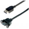 Lyndahl USB kabel USB 3.2 Gen1 (USB 3.0 / USB 3.1 Gen1) USB-A zásuvka 0.20 m černá LKPK014