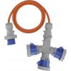 Brennenstuhl 1167670202 napájecí Kempingový prodlužovací CEE kabel, modrá, šedá, oranžová, 2 m Brennenstuhl 1167670202 napájecí Kempingový prodlužovací CEE kabel, modrá, šedá, oranžová, 2 m
