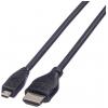 Value DVI kabel DVI-D 18 + 1 pól Zástrčka, Zástrčka HDMI-A 3.00 m čern... Value DVI kabel DVI-D 18 + 1 pól Zástrčka, Zástrčka HDMI-A 3.00 m čern...