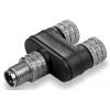 Weidmüller SAI-Y-4/3 M8-M8 adaptér akčního/snímacího členu , 1524720000, 1 ks