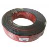 Dvojlinka 2×2,5 mm² CCA, 13 AWG, červeno-černá, 100 m