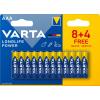 Baterie Varta 4903, AAA/R03 alk. B12 cena za balení 12 ks