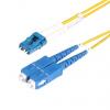 StarTech.com Optický kabel 125 μm 15 m Nízko dýmivý bezhalogenový plášť, Žlutá StarTech.com Optický kabel 125 μm 15 m Nízko dýmivý bezhalogenový plášť, Žlutá