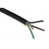 RS PRO Napájecí kabel 4žilový 100 m Polyvinylchlorid plášť, Černá, vnější průměr: 8.3 mm OD, 500V 70 °C RS PRO Napájecí kabel 4žilový 100 m Polyvinylchlorid plášť, Černá, vnější průměr: 8.3 mm OD, 500V 70 °C