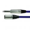 Van Damme Kabel XLR, A: Vnější, A: XLR3, B: Vnější 5 m, Modrá Van Damme Kabel XLR, A: Vnější, A: XLR3, B: Vnější 5 m, Modrá