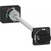 Otočná klika Černá, řada: TeSyS GV, pro použití s: Tesys Bv4, Tesys Gv4, délka: 45.9 mm IP54 Schneider Electric