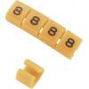 TRU COMPONENTS TC-MB1/8203 označovací klip na kabely Otisk (Kabelový značkovač) 8 Rozsah vnějšího průměru 3 do 3.60 mm