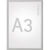 Maul MAULstandard 6604308 sklopný rám stříbrná 1 x DIN A3 1 ks (š x v x h) 33 x 45 x 1.2 cm