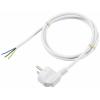 Sygonix SY-6408152 napájecí síťový kabel bílá 1.50 m