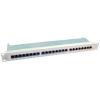 Value 24 portů síťový patch panel 483 mm (19) CAT 6 1 U šedá osazený