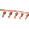 TE Connectivity Zásuvný konektor, řada: Ultra-Fast .187 Izolované, 4.75 x 0.51 mm, Červená Vnitřní, celková délka: TE Connectivity Zásuvný konektor, řada: Ultra-Fast .187 Izolované, 4.75 x 0.51 mm, Červená Vnitřní, celková délka: