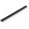 Patice PCB, řada: AW 127, orientace těla: Rovný, rozteč: 2.54 mm, počet kontaktů: 20, počet řad: 1, Průchozí otvor Patice PCB, řada: AW 127, orientace těla: Rovný, rozteč: 2.54 mm, počet kontaktů: 20, počet řad: 1, Průchozí otvor