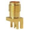 Mueller Electric BU-1420711841 adaptérový konektor, SMA zásuvka - deska tištěných spojů, rovná, mosaz Mueller Electric BU-1420711841 adaptérový konektor, SMA zásuvka - deska tištěných spojů, rovná, mosaz