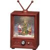 Konstsmide 4372-000 LED scenérie televize s Ježíškem a dítětem teplá bílá LED barevná volitelné napájení, s motivem sněhu, naplněné vodou, s vánočními písněmi Konstsmide 4372-000 LED scenérie televize s Ježíškem a dítětem teplá bílá LED barevná volitelné napájení, s motivem sněhu, naplněné vodou, s vánočními písněmi