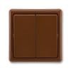 Instalační spínač ABB 3553-05289 H3 Classic, lustrový, hnědý Instalační spínač ABB 3553-05289 H3 Classic, lustrový, hnědý