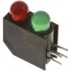 PCB LED indikátor barva Zelená, Červená Pravý úhel 2 LED 5 mm (T-1 3/4) 65 ° Dialight 2.55 V PCB LED indikátor barva Zelená, Červená Pravý úhel 2 LED 5 mm (T-1 3/4) 65 ° Dialight 2.55 V