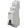 šedá 1pólový 6 mm² 20 A 1 přepínací kontakt Siemens 5TE8141