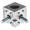 Bosch Rexroth M8, S12 Krychlový konektor Propojovací komponent 45 mm 10 mm Bosch Rexroth M8, S12 Krychlový konektor Propojovací komponent 45 mm 10 mm