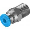 Festo Pneumatická armatura, řada: QS, 130674, 4mm Dvojčinný, Vnější R 1/8" R Festo Pneumatická armatura, řada: QS, 130674, 4mm Dvojčinný, Vnější R 1/8" R