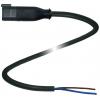 Pepperl+Fuchs DT2P-G-BK10M-PUR/0,75 upravený zástrčkový konektor pro senzory - aktory, 70116639, piny: 2, 10 m, 1 ks
