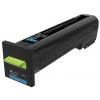 Lexmark toner CS820 CX820 CX825 72K0X20 originál azurová 22000 Seiten