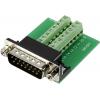 TRU COMPONENTS DSUB15M-16TB-2 1282790 D-SUB zástrčka 90 ° Pólů: 15 šroubovací 1 ks