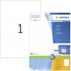 Herma 4428 univerzální etikety 210 x 297 mm papír bílá 100 ks trvalé inkoustová tiskárna, laserová tiskárna, barevná laserová tiskárna, kopírka, barevná
