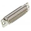 Amphenol Communications Solutions Konektor D-Sub, počet kontaktů: 25, orientace těla: Rovný 2.76 mm, Montáž do panelu