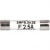 Kazetová pojistka 2A F 6.3 x 32 mm Schurter Keramika 500V ac Kazetová pojistka 2A F 6.3 x 32 mm Schurter Keramika 500V ac
