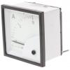 Analogový panelový ampérmetr D72MIS10A/1-002, řada: D72SD 100 A, výška výřezu: 72 mm St., šířka výřezu: 72 mm, přesnost