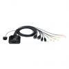 Přepínač KVM, 3,5mm Audio Jack Female 13portový USB, počet zobrazení: 1 1 Aten, video připojení: HDMI 4096 x 2160 pixel