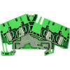 Z terminal earth terminal, PE terminal, Rated cross-section: Tension clamp connection, Wemid, green / yellow, ZPE 4-2/4AN 1807090000-100 zelenožlutá Weidmüller Z terminal earth terminal, PE terminal, Rated cross-section: Tension clamp connection, Wemid, green / yellow, ZPE 4-2/4AN 1807090000-100 zelenožlutá Weidmüller