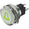 EAO Osvětlené tlačítko, řada: 82 IP65, IP67 SPDT Panel Okamžité Osvětlené 22.3 mm 3A, barva LED: Zelená 240 V dc 240 V EAO Osvětlené tlačítko, řada: 82 IP65, IP67 SPDT Panel Okamžité Osvětlené 22.3 mm 3A, barva LED: Zelená 240 V dc 240 V