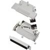 encitech D45PK-M-37-DBP-K 6355-0009-04 sada D-SUB kolíkové lišty 45 ° Pólů: 37 pájecí kalíšek 1 sada