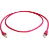 Telegärtner 100009123 RJ45 síťové kabely, propojovací kabely CAT 6A S/FTP 20.00 m červená samozhášecí, bez halogenů, UL certifikace 1 ks Telegärtner 100009123 RJ45 síťové kabely, propojovací kabely CAT 6A S/FTP 20.00 m červená samozhášecí, bez halogenů, UL certifikace 1 ks