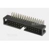 Vidlice dvouřadá DS1013-34RSIB-B-0, 2×17 kontaktů, 90°, Au, rozteč 2,54 mm