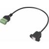Renkforce USB 2.0 kabelový adaptér [1x USB 2.0 zásuvka B - 1x Svorka] RF-6443972 30 cm PVC plášť