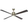 CasaFan ECO NEO III 152 MA-NB/KI WiFi Flügel Nussbaum/Kirsche stropní ventilátor 27 W (Ø x v) 152 cm x 360 mm starožitná mosaz s dálkovým ovládáním, s