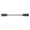 Bachmann 375.080 propojovací kabel černá 0.30 m