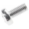 RS PRO Šroub s nízkou půlkulovou hlavou Pozidriv, Obyčejný, Nerezová ocel hlavice Kónická 12.0 mm
