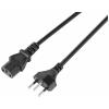Sygonix SY-5243896 IEC kabel černá 5.00 m Sygonix SY-5243896 IEC kabel černá 5.00 m