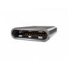 Amphenol Communications Solutions Konektor USB Vnější, počet portů: 2portový, orientace těla: Pravý úhel USB 3,2 Gen 1,