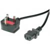 Value napájecí kabel [1x UK zástrčka - 1x IEC C13 zásuvka 10 A] 3.15 m černá
