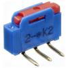 APEM NK236W NK Series posuvný přepínač 12 V/DC 1 mA 1x zap/(zap) 1 ks APEM NK236W NK Series posuvný přepínač 12 V/DC 1 mA 1x zap/(zap) 1 ks