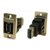 RS PRO Konektor USB, řada: FT Zásuvka/zásuvka, počet portů: 2portový, orientace těla: Rovný USB typu A na A, Panel USB RS PRO Konektor USB, řada: FT Zásuvka/zásuvka, počet portů: 2portový, orientace těla: Rovný USB typu A na A, Panel USB