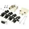 MH Connectors MHDTPPK9-DB9P-K sada D-SUB kolíkové lišty 180 ° Pólů: 9 ...