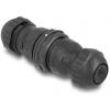 Delock Spojka síťový adaptér Kabel [1x LSA - 1x LSA] 0 mm černá