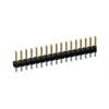Preci-Dip Konektor PCB, řada: 890, počet kontaktů: 36, počet řad: 1, rozteč: 2.54 mm, orientace těla: Rovný, Průchozí
