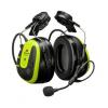Sluchátka nad uchem 7100256658 3M Bluetooth verze 4.2, Černá, Žlutá A2Dp, Profily AVRCP, Bluetooth, Hfp